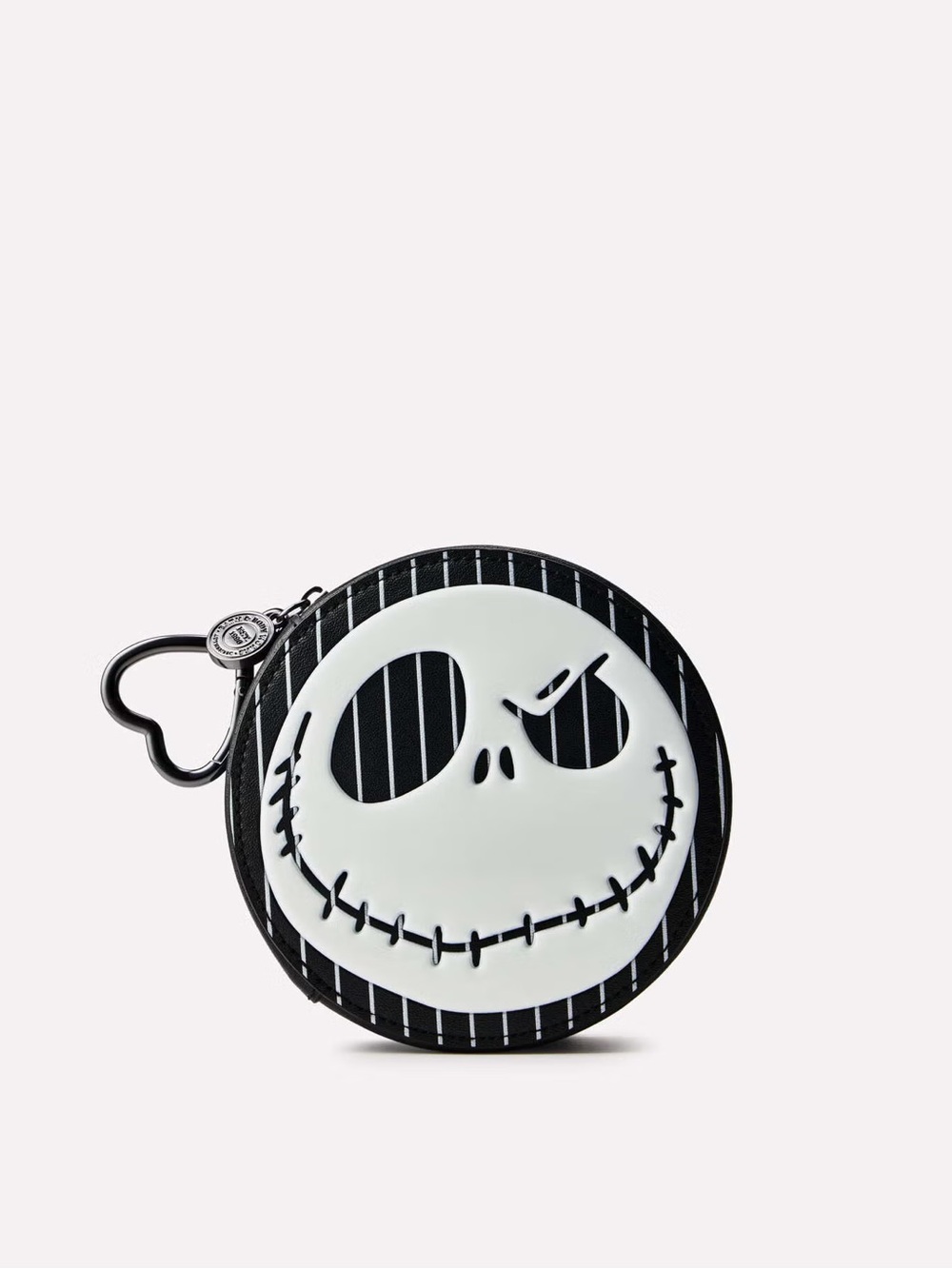 Bath & Body Works Jack Skellington & Sally Round Coin Pouch
